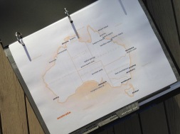 Australia custom map