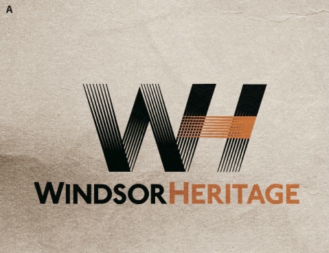 Windsor Heritage Draft “WH” Monogram logo.