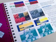 AbsoluteProof Quickstart Manual, colour, contract proof versus composite image print side-by-side comparison chart.